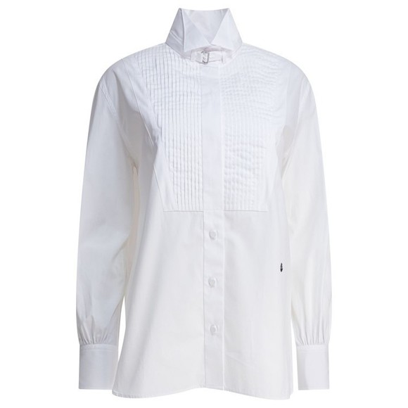 Alexander Mcqueen Tops - Alexander Mcqueen White Cotton Shirt - NWT
